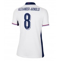 Camiseta Inglaterra Alexander-Arnold #8 Primera Equipación para mujer Eurocopa 2024 manga corta